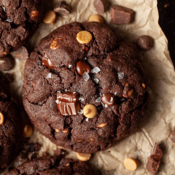 NYC-Inspired Double Chocolate Cookies